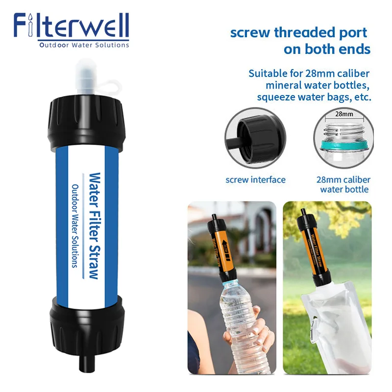 Water Purification Straw - Фильтр для кемпинга Filterwell, мини-система для