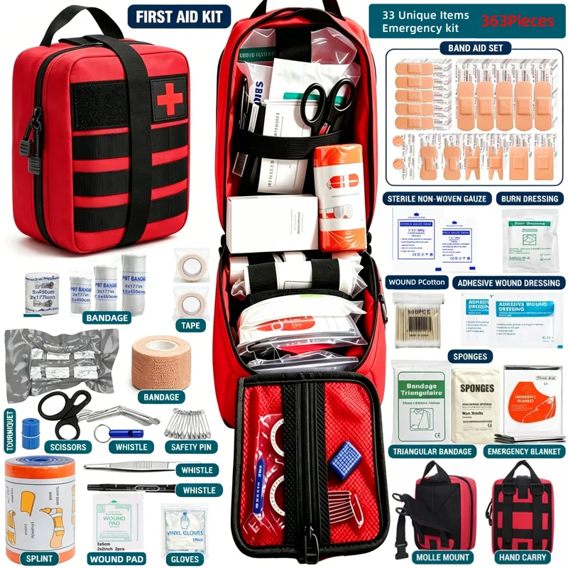 Bivy Bag Emergency - 363 предмета: портативная аптечка первой помощи