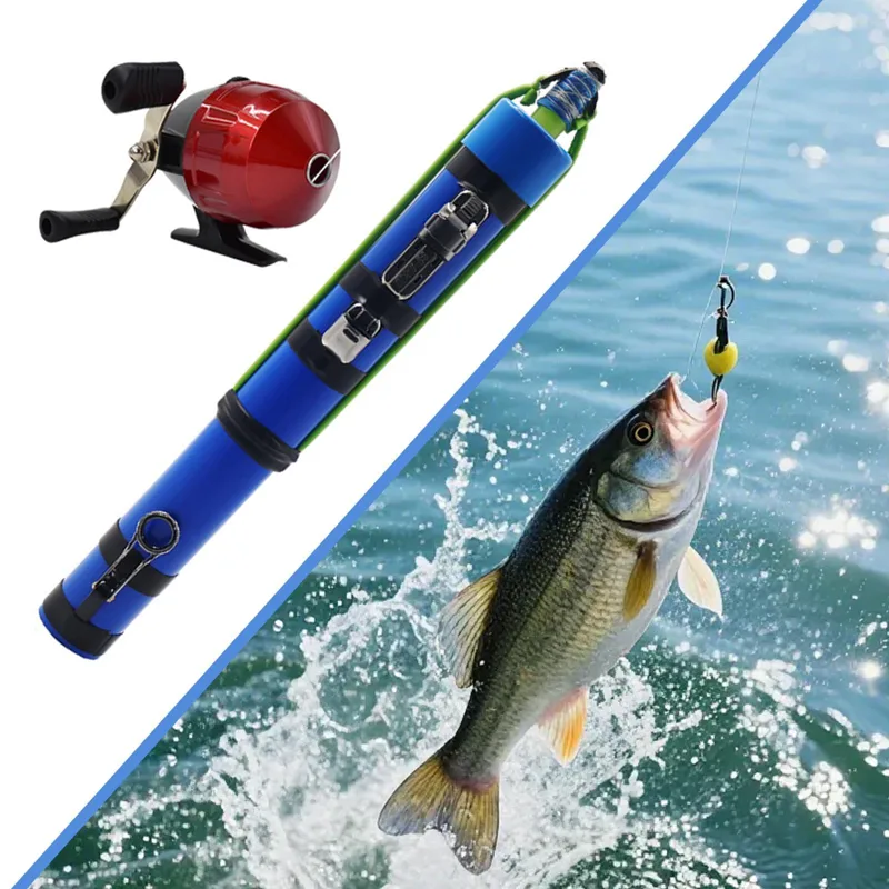 Fishing Kit Compact - Рыболовная удочка, рогатка, компактный рыболовный инструмент