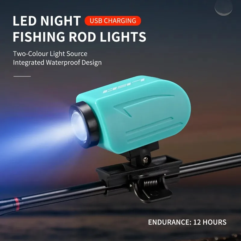 Fishing Kit Compact - Зажим светодиодный мини-фонарик для удочки с