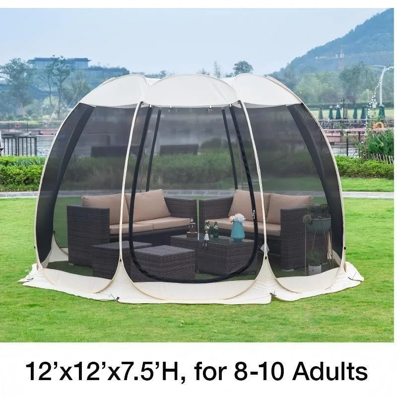 Emergency Mylar Tent - Горячая распродажа: 6-сторонняя палатка-тент с сетчатыми