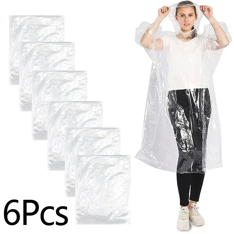 Emergency Poncho Rain - Одноразовый водонепроницаемый плащ для пешего туризма,