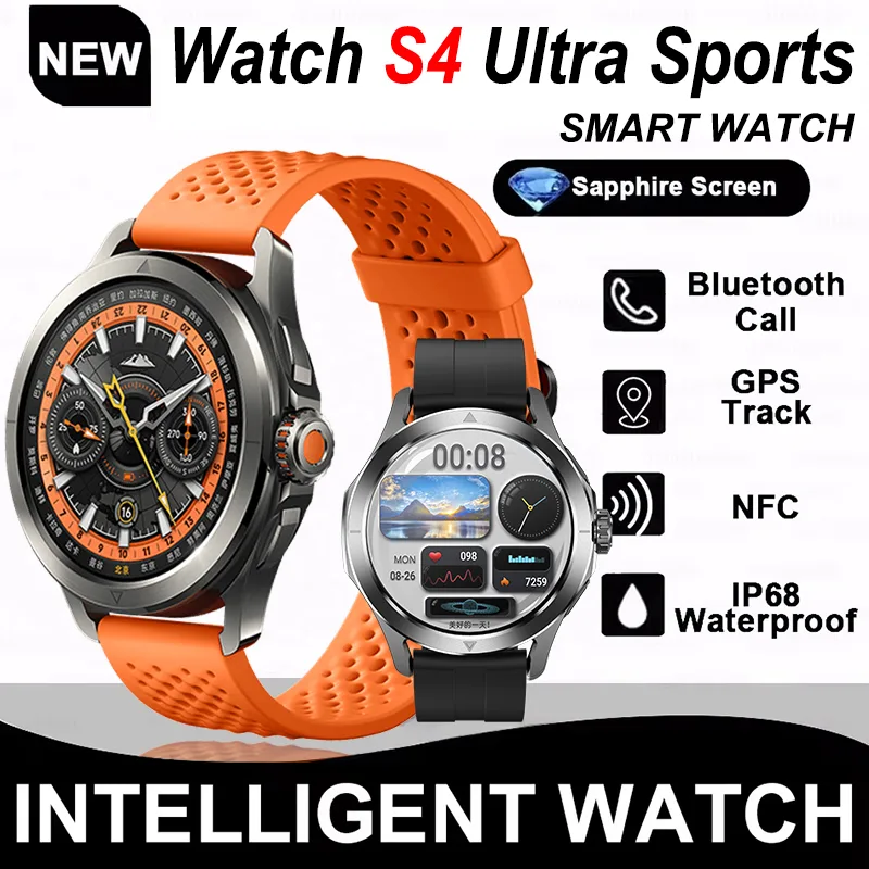 Compass Lensatic - Новые часы S4 Ultra Sports Смарт-часы