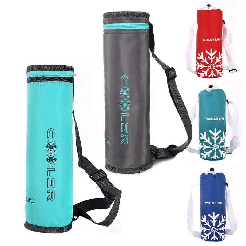 Water Bag Collapsible - Водонепроницаемая портативная термоизолированная крышка для бутылки,