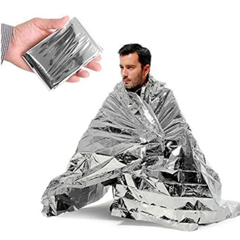 Emergency Mylar Tent - Термоодеяло из майлара для выживания на