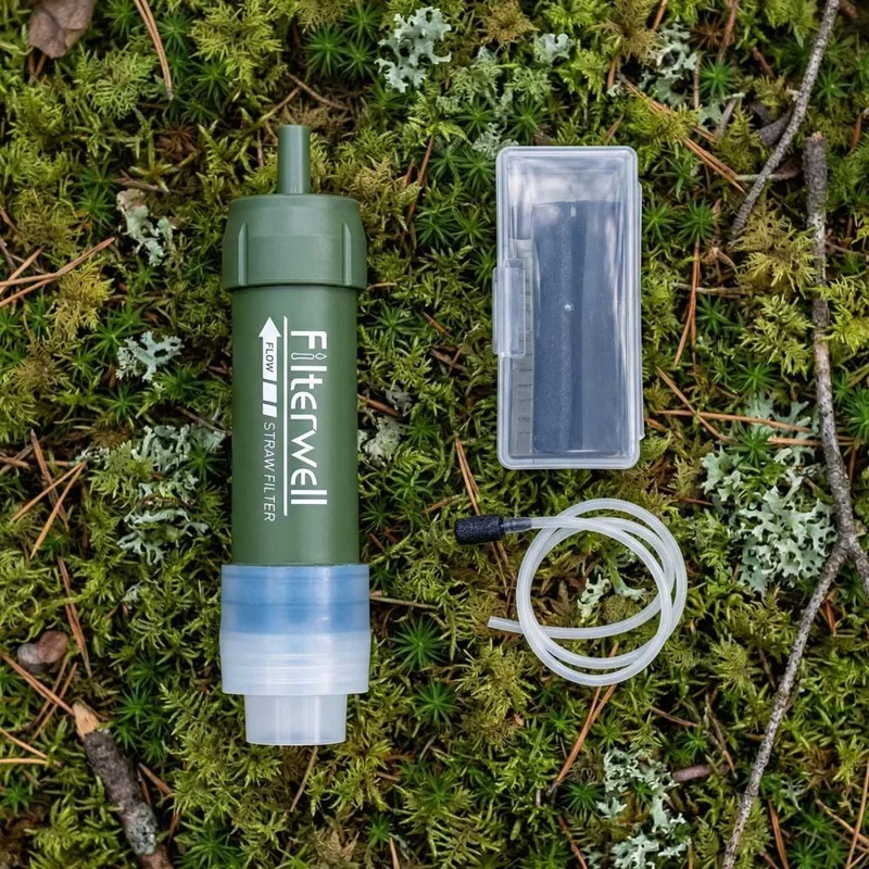Water Purification Straw - Мини-фильтр-соломинка для воды, очиститель для прямого