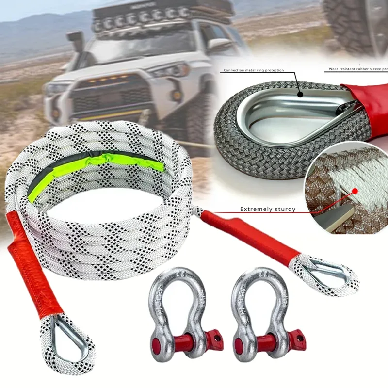 Rescue Rope Throw - Новый автомобильный буксирный ремень 4x4, аксессуары