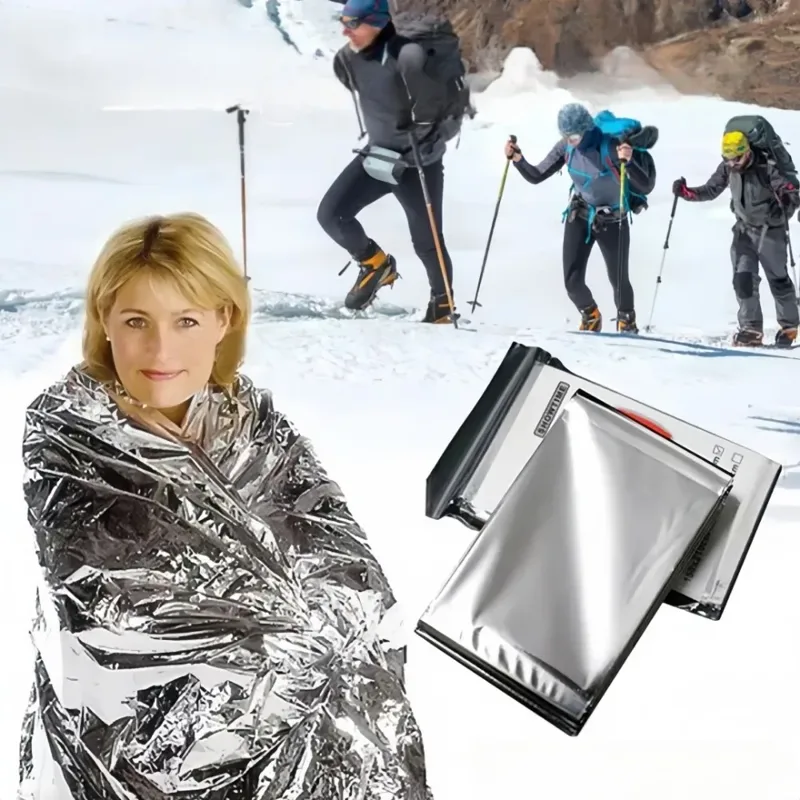 Survival Blanket Reflective - Термоодеяло YITAPE для экстренных ситуаций, водонепроницаемое,