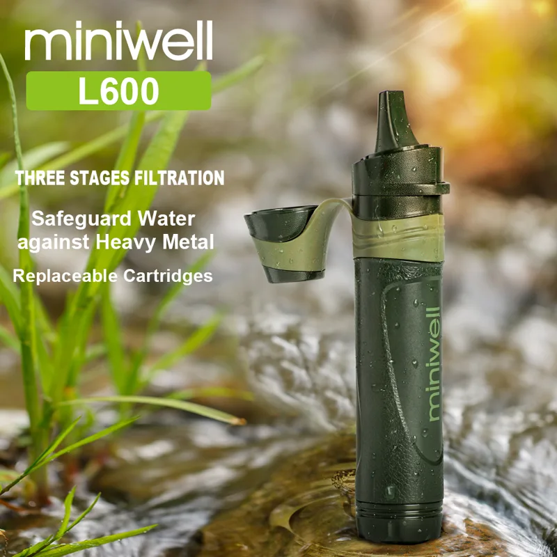 Water Purification Straw - Портативный фильтр для воды Miniwell L600