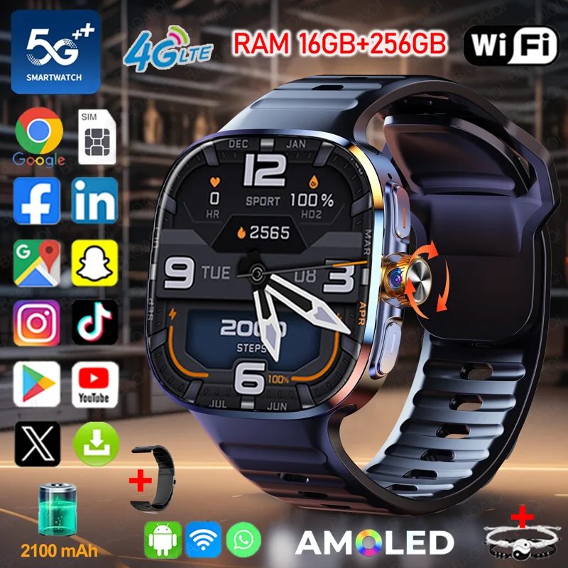 Compass Lensatic - Новые умные часы с большим экраном