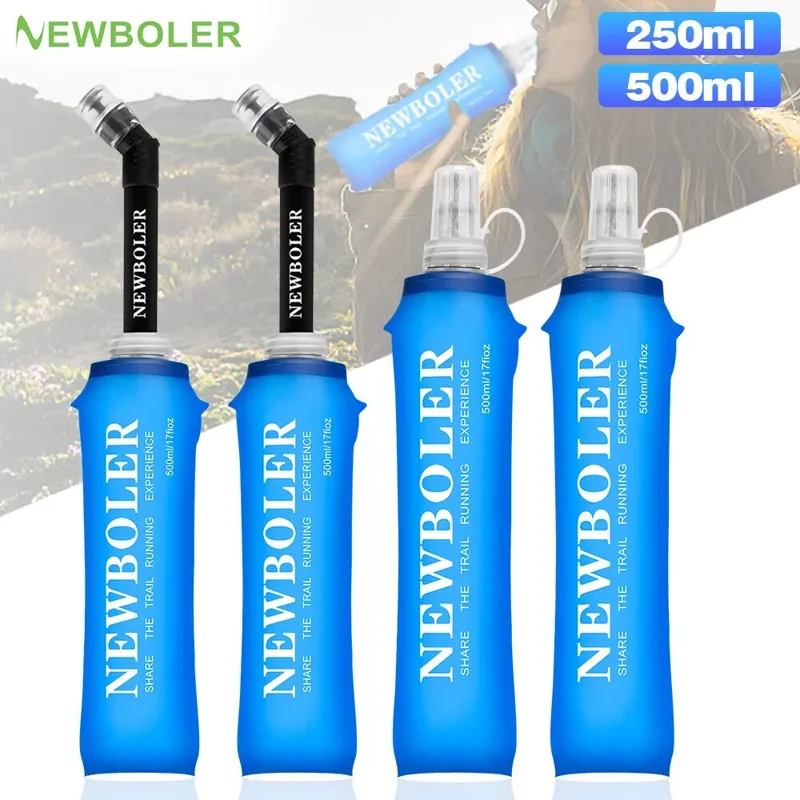 Water Bag Collapsible - NEWBOLER 250 мл 500 мл бутылка