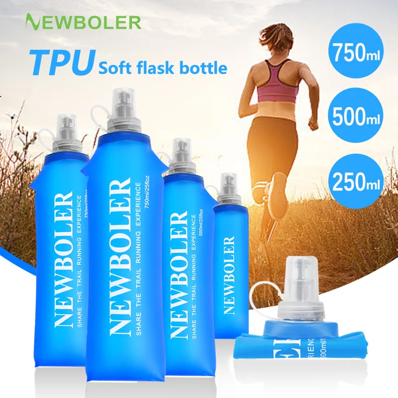 Water Bag Collapsible - 750 мл бутылка для воды из