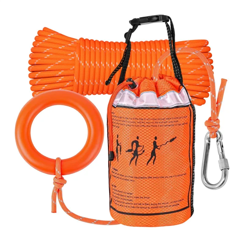 Rescue Rope Throw - Комплект из 15 плавучих спасательных мешков-буйков