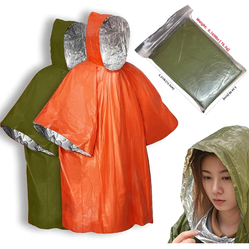 Плащ для кемпинга, водонепрони – обзор и цена Survival Blanket Reflective