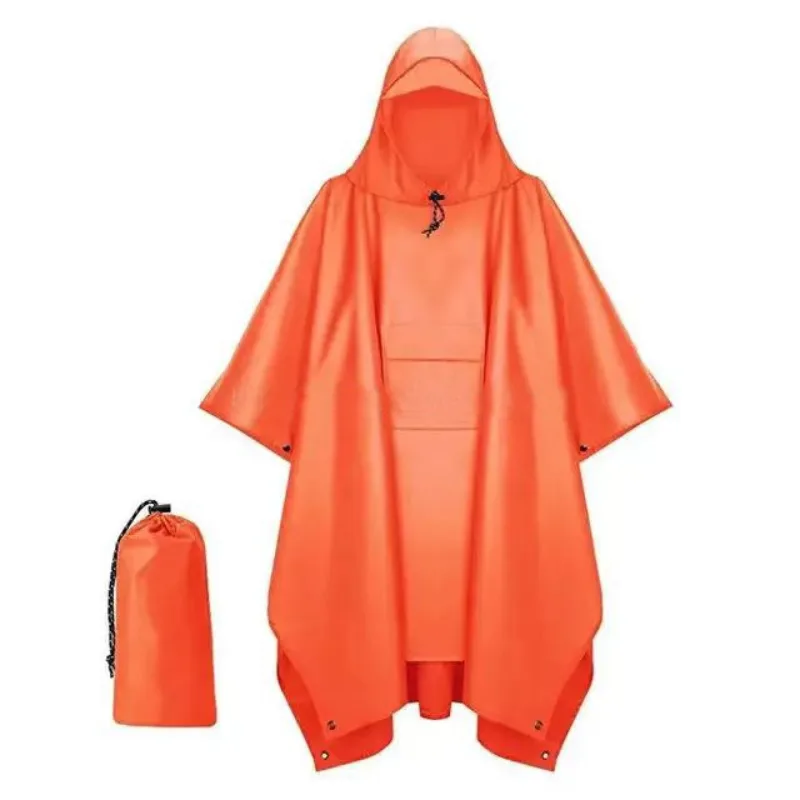 Уличный 3 в 1, военный плащ с  – обзор и цена Emergency Poncho Rain