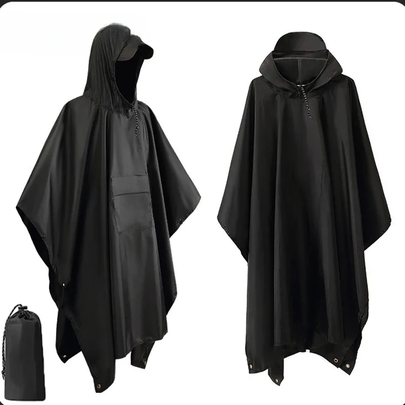 Уличный 3 в 1, военный плащ с  – обзор и цена Emergency Poncho Rain
