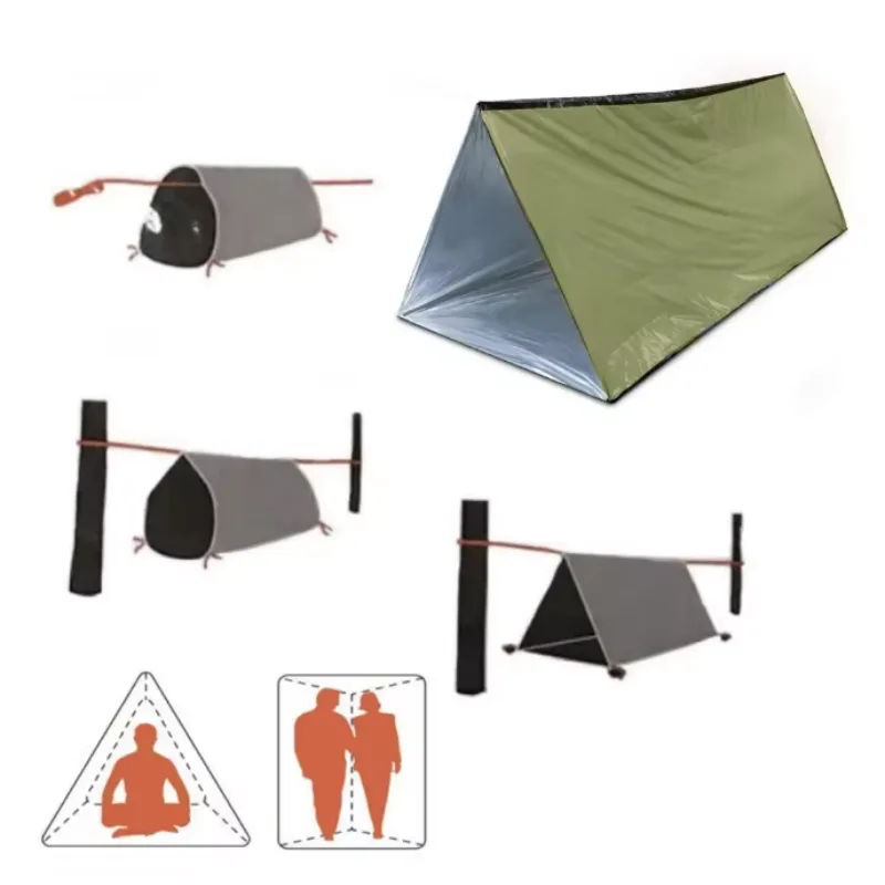 Водонепроницаемая многоразовая – обзор и цена Emergency Mylar Tent