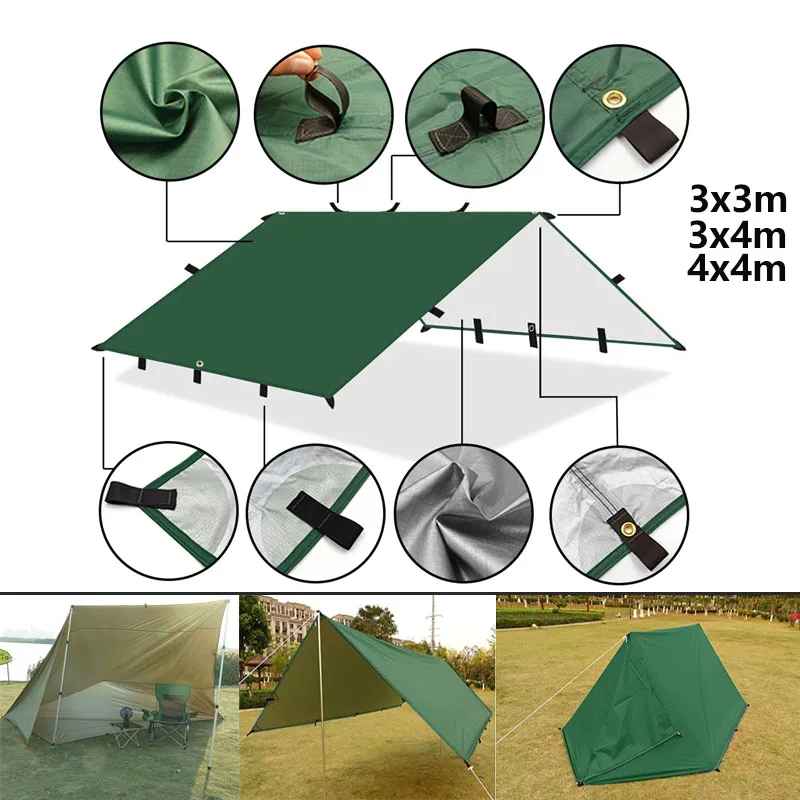 4x4 м 4x3 м 3x3 М 19 подвесных – обзор и цена Emergency Mylar Tent
