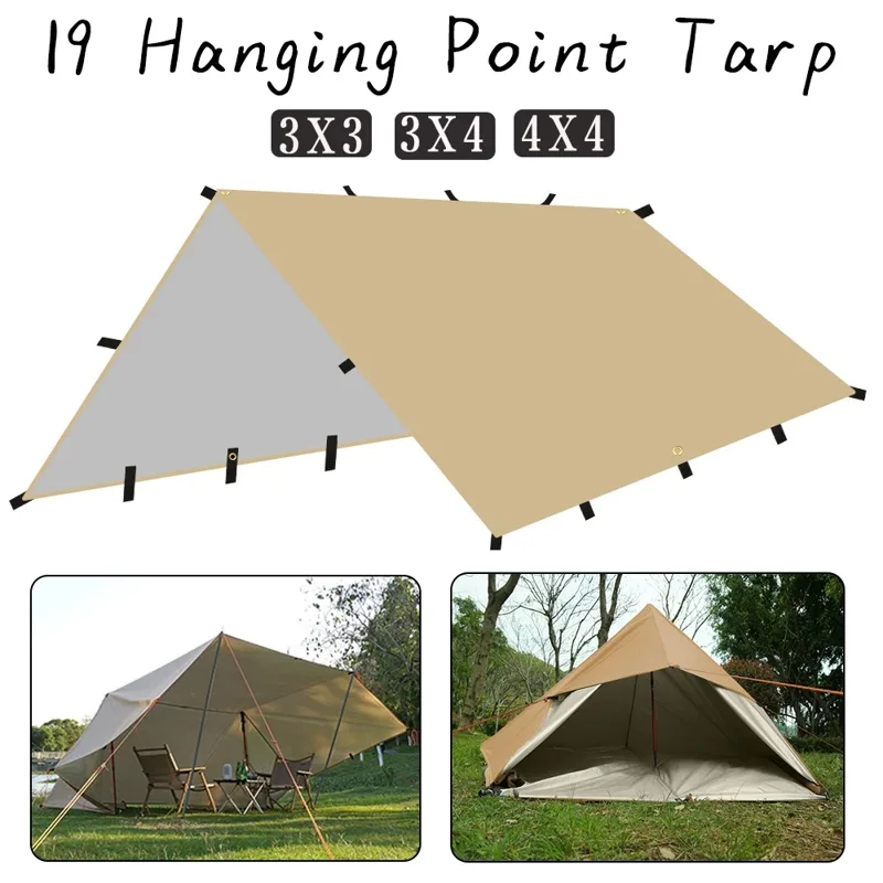 4x4 м 4x3 м 3x3 М 19 подвесных – обзор и цена Emergency Mylar Tent