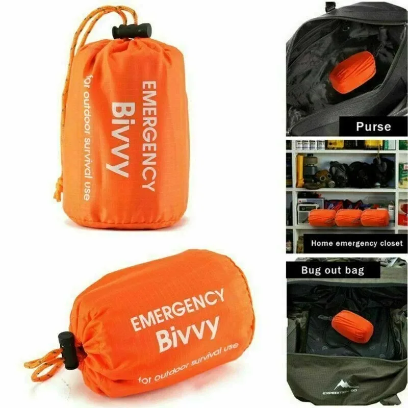 1-5 упаковок аварийных спальны – обзор и цена Bivy Bag Emergency