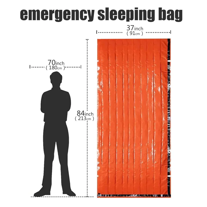 1-5 упаковок аварийных спальны – обзор и цена Bivy Bag Emergency