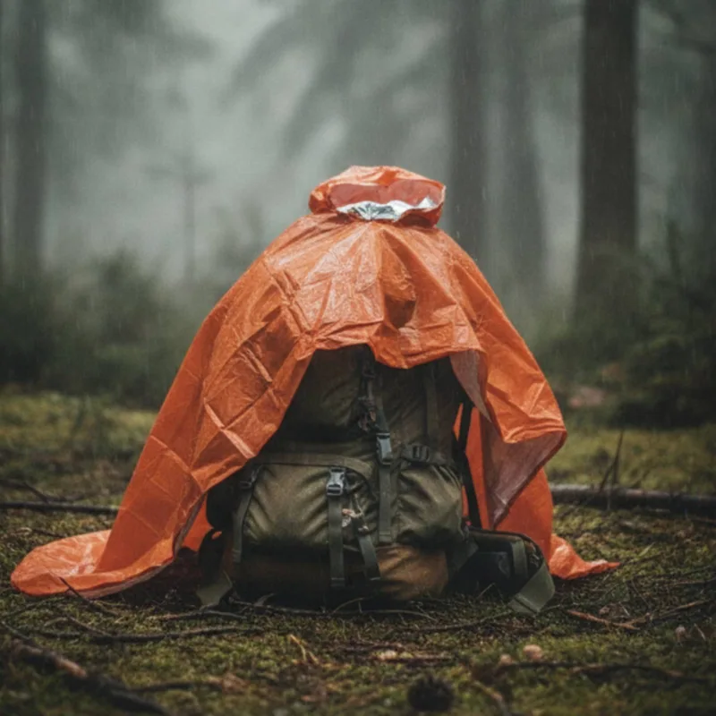 Дождевик с капюшоном, ветрозащ – обзор и цена Emergency Poncho Rain