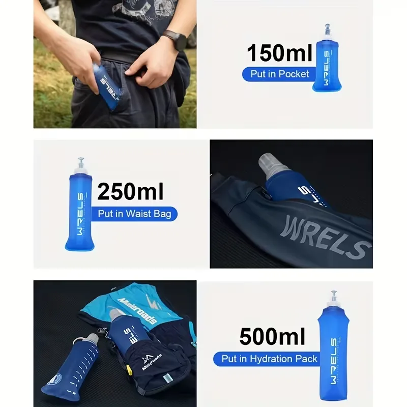 Портативная спортивная мягкая  – обзор и цена Water Bag Collapsible