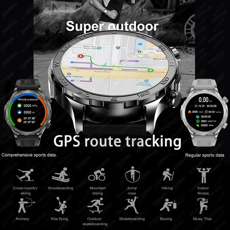 Новые умные часы с GPS-трекеро – обзор и цена Compass Lensatic