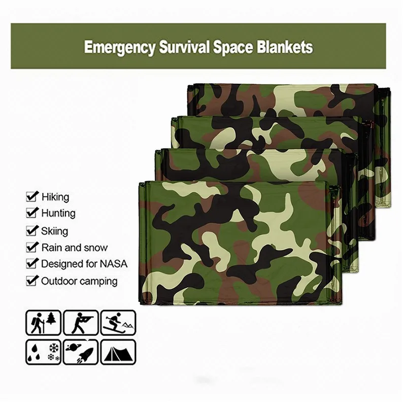 1 шт., аварийное термоодеяло,  – обзор и цена Bivy Bag Emergency