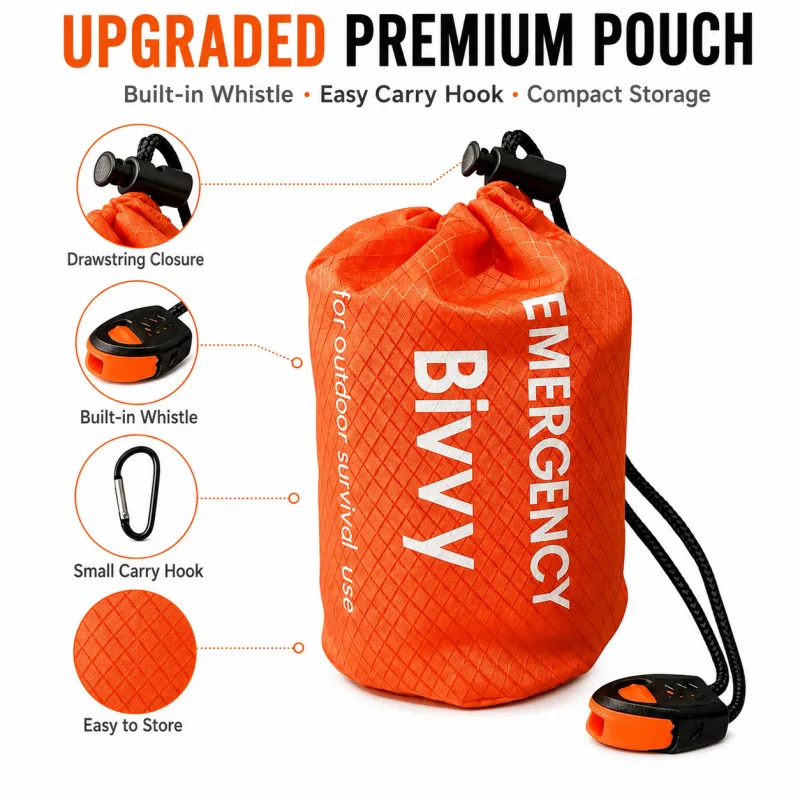 Набор из 2 аварийных спальных  – обзор и цена Bivy Bag Emergency