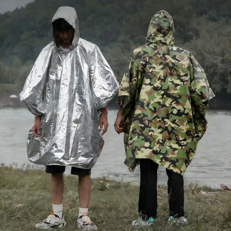 1 шт./2 шт./4 шт. Аварийное до – обзор и цена Emergency Poncho Rain