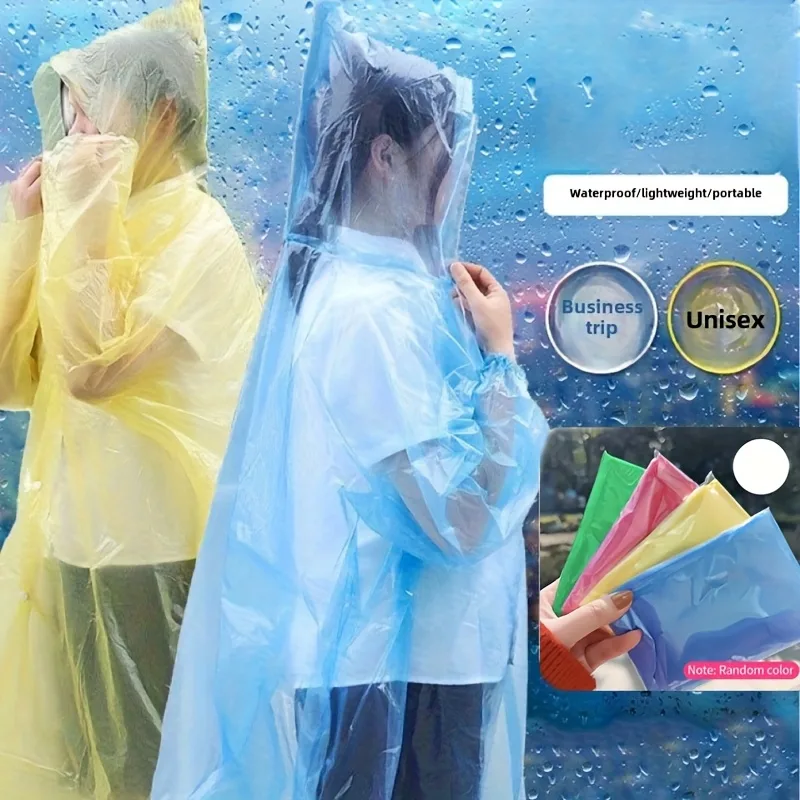 5/10 шт. одноразовые водонепро – обзор и цена Emergency Poncho Rain
