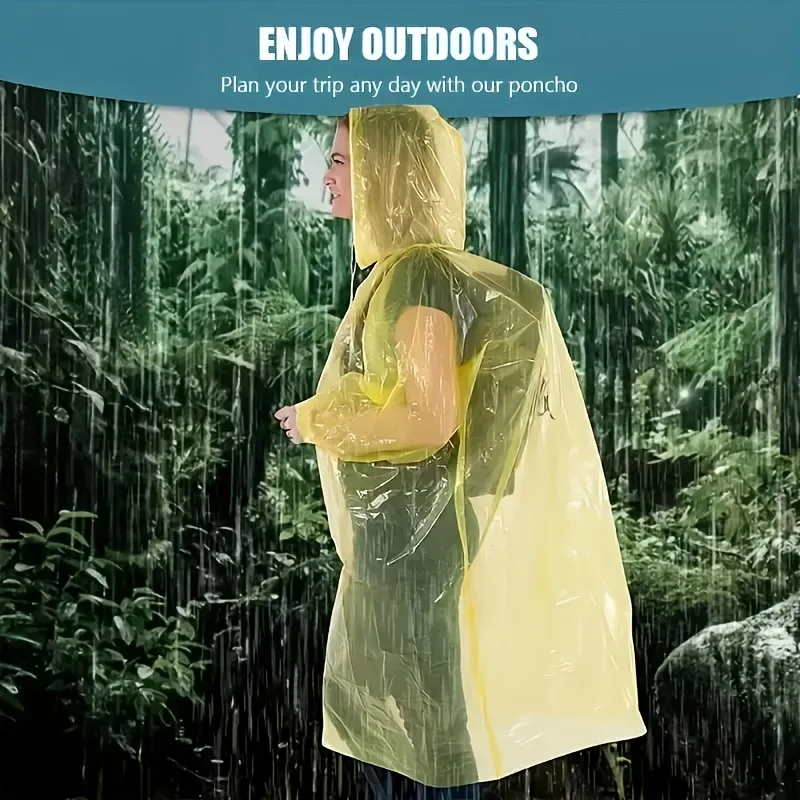 5/10 шт. одноразовые водонепро – обзор и цена Emergency Poncho Rain