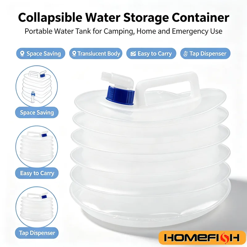Портативное складное ведро для – обзор и цена Water Bag Collapsible