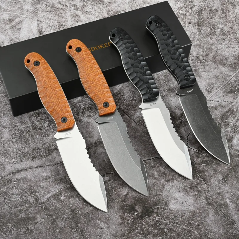 Универсальный нож SDOKEDC DC53 – обзор и цена Bushcraft Knife Fixed
