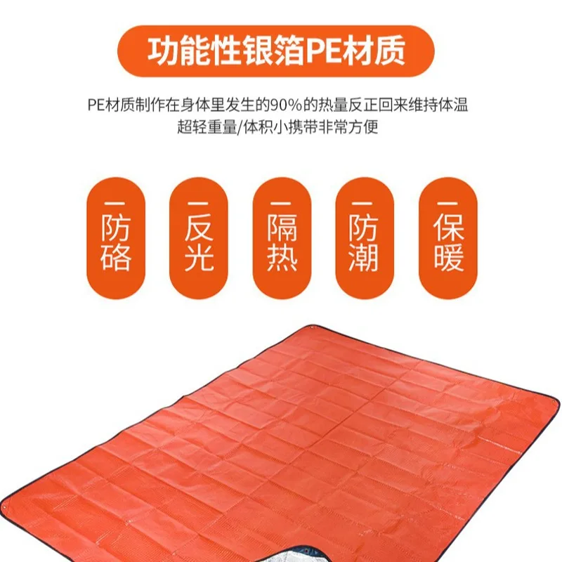 Термоодеяло для экстренных сит – обзор и цена Survival Blanket Reflective