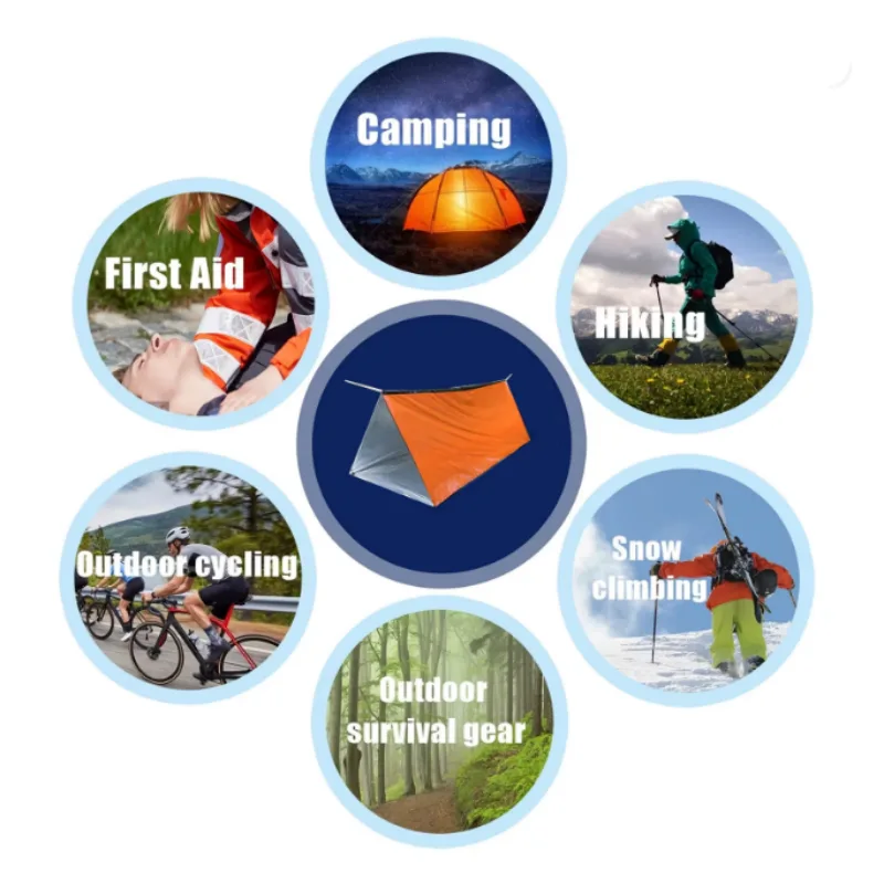 Двухместная многоразовая палат – обзор и цена Emergency Mylar Tent