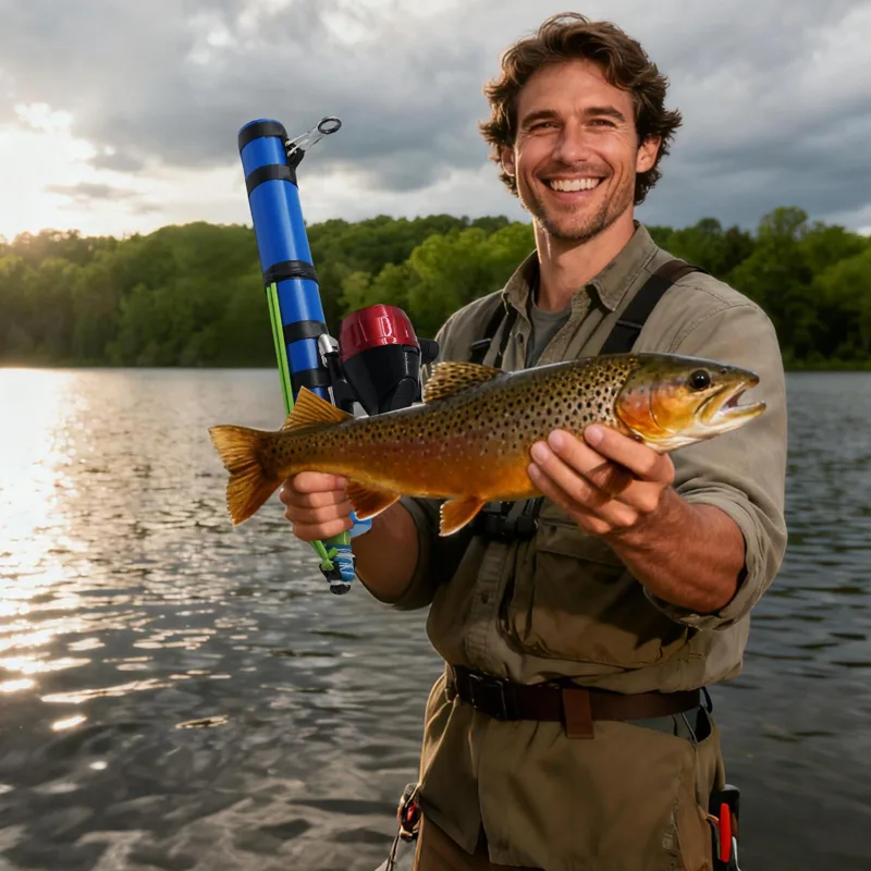 Рыболовная удочка, рогатка, ко – обзор и цена Fishing Kit Compact