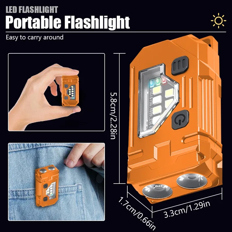 Мини-брелок EDC фонарик переза – обзор и цена Fishing Kit Compact