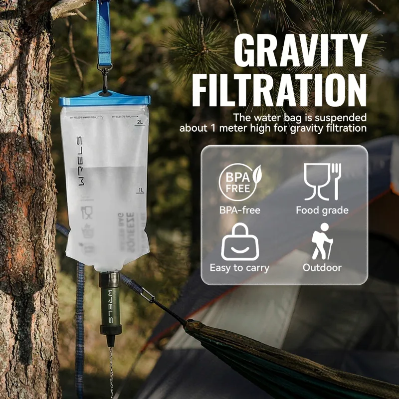 Портативный фильтр для воды WR – обзор и цена Water Purification Straw