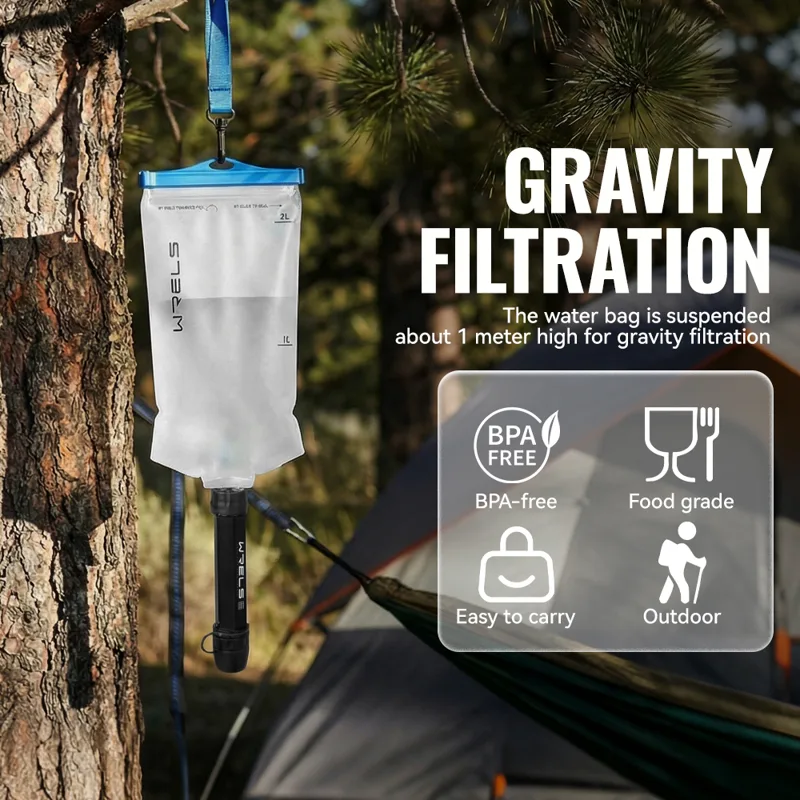 Портативный фильтр-соломинка W – обзор и цена Water Purification Straw