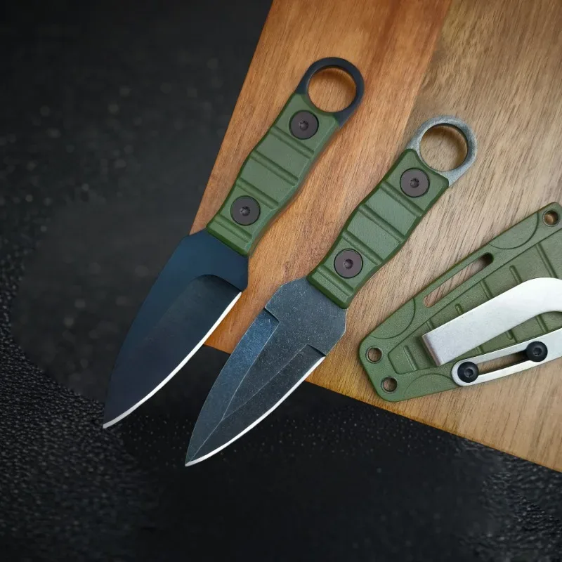 Новый нож для кемпинга с зелен – обзор и цена Bushcraft Knife Fixed