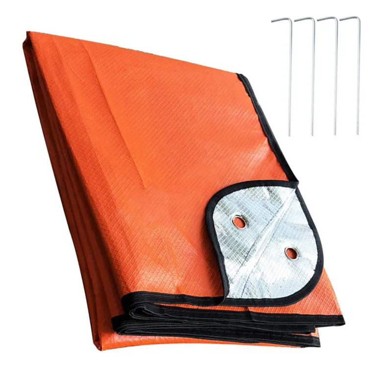 1 шт., одеяло для выживания на – обзор и цена Survival Blanket Reflective