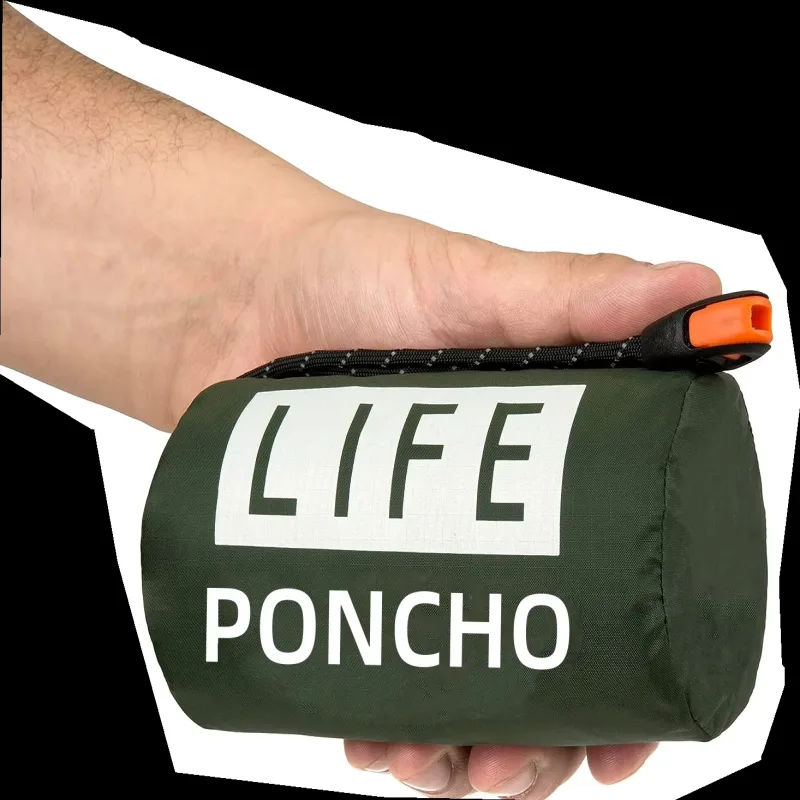 Термоотражающее одеяло-пончо,  – обзор и цена Survival Blanket Reflective