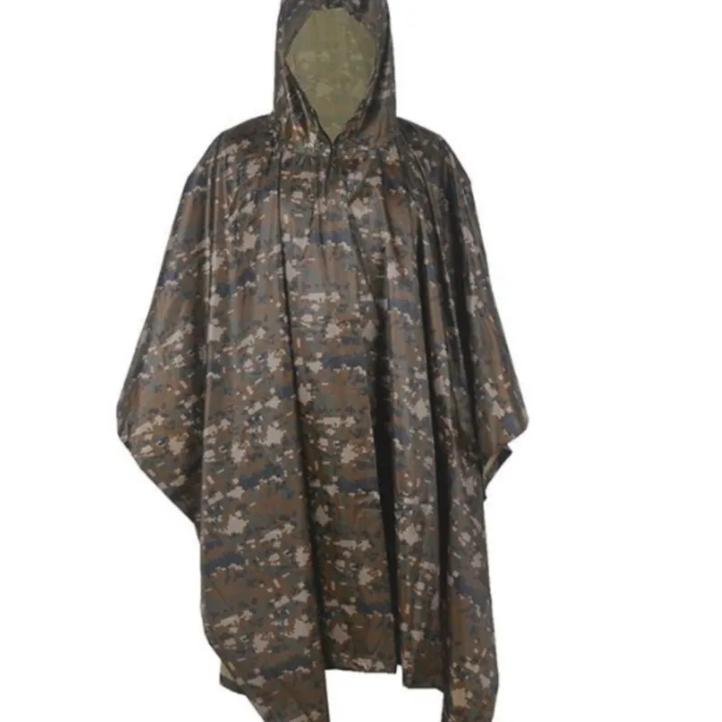 Тактический дождевик из ПВХ/ПУ – обзор и цена Emergency Poncho Rain