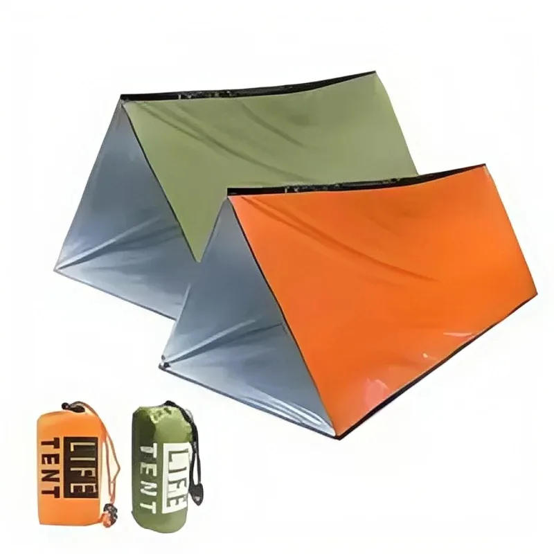 Двухместный аварийный утепленн – обзор и цена Emergency Mylar Tent