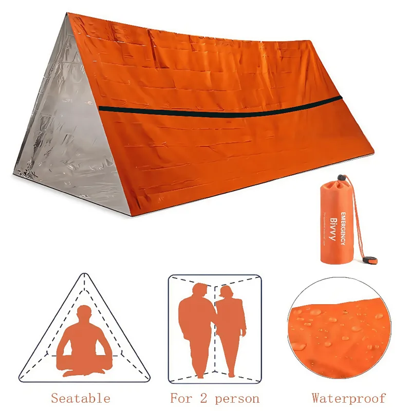 Двухместное аварийное убежище  – обзор и цена Bivy Bag Emergency