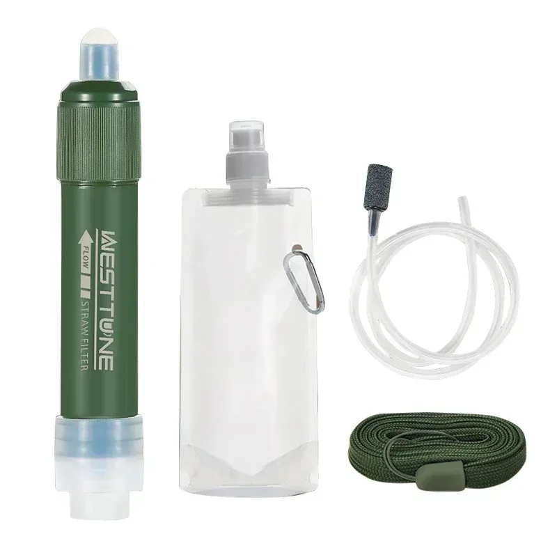 Westtune открытый мини-фильтр  – обзор и цена Water Purification Straw