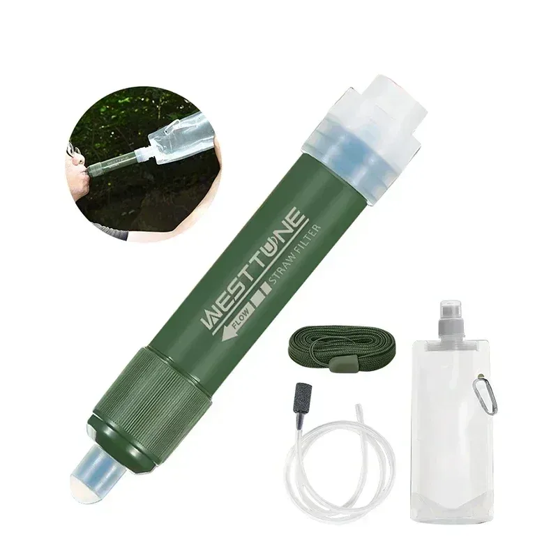 Westtune открытый мини-фильтр  – обзор и цена Water Purification Straw