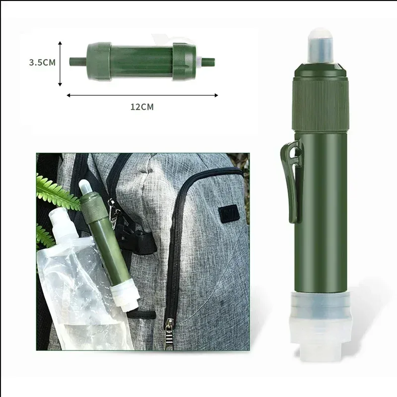 Westtune открытый мини-фильтр  – обзор и цена Water Purification Straw
